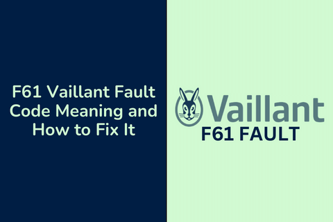 F61 Vaillant Fault Code Meaning and How to Fix It