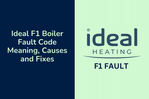 Ideal F1 Boiler Fault Code Meaning, Causes and Fixes