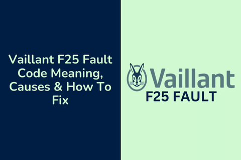 Vaillant F25 Fault Code Meaning, Causes &#038; How To Fix