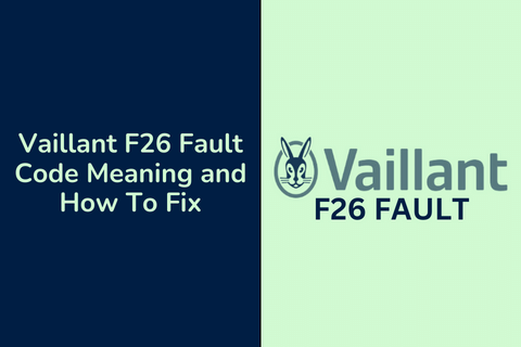 Vaillant F26 Fault Code Meaning and How To Fix